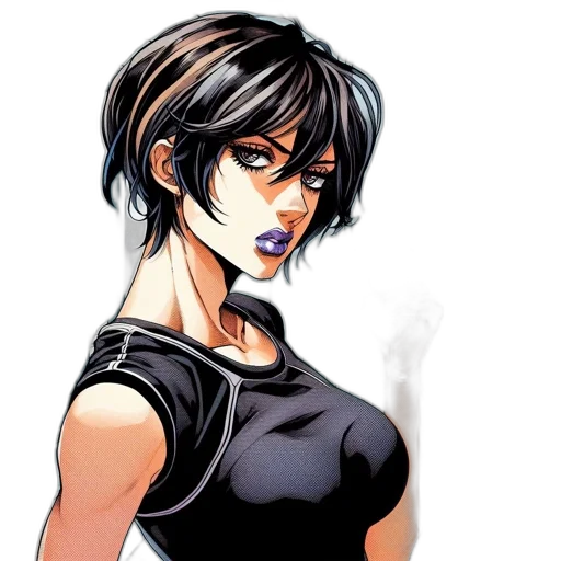 dress, comic book art, concept art, anime transparent PNG cut-out