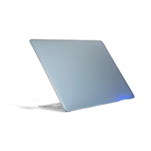 weapon, 3d render, blue, sleek transparent PNG cut-out
