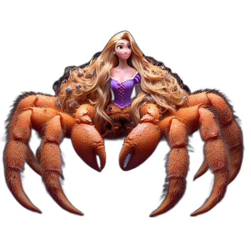 creature, hair, animal, concept art transparent PNG cut-out