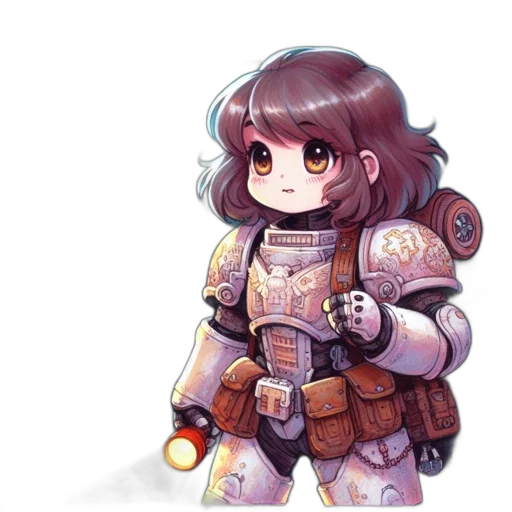 weapon, robot, sword, pixel art transparent PNG cut-out
