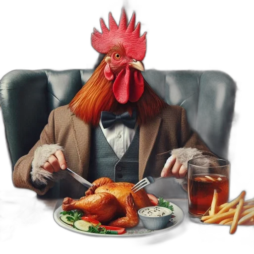 food, animal, photorealistic, concept art transparent PNG cut-out