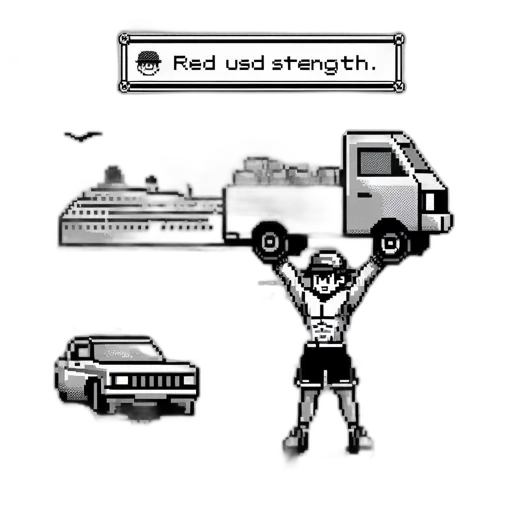car, robot, weapon, pixel art transparent PNG cut-out