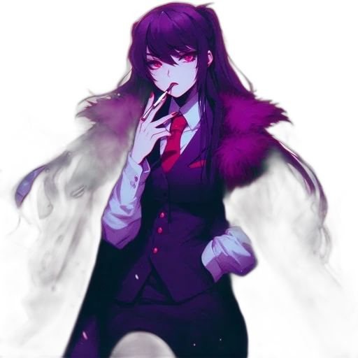 jacket, staff, creature, weapon transparent PNG cut-out