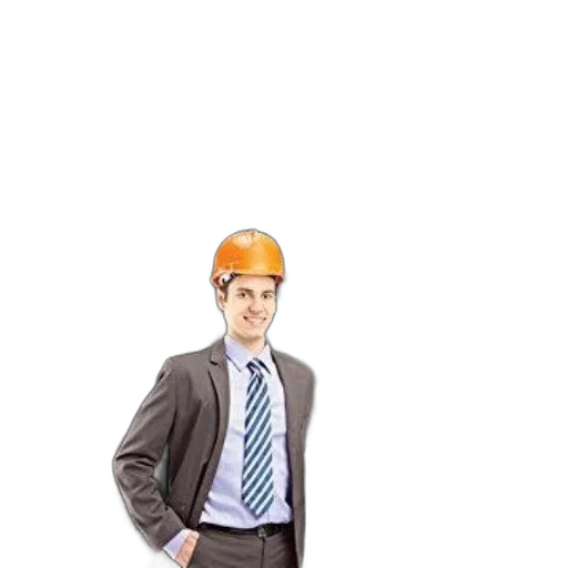 staff, hat, jacket, robot transparent PNG cut-out
