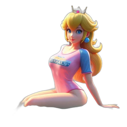 dress, crown, concept art, 3d render transparent PNG cut-out