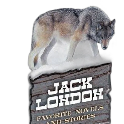 book, cover, featuring, wolf transparent PNG cut-out