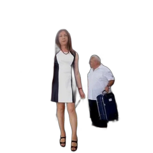 dress, staff, umbrella, jacket transparent PNG cut-out