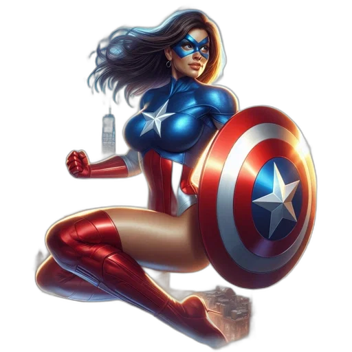 comic book art, concept art, cartoon, fantasy art transparent PNG cut-out