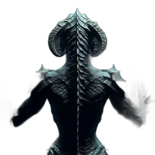 dragon, sword, staff, creature transparent PNG cut-out