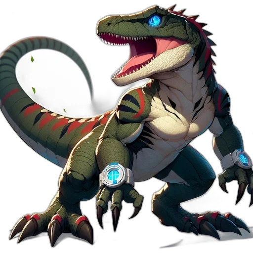 dragon, creature, animal, staff transparent PNG cut-out