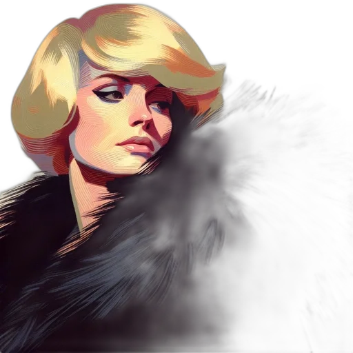 face, jacket, hat, concept art transparent PNG cut-out