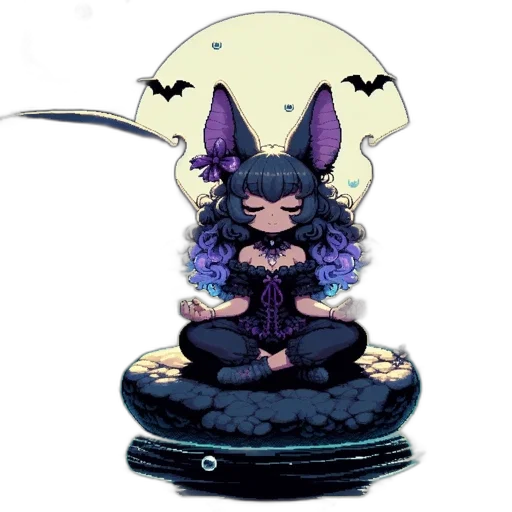 staff, concept art, fantasy art, pixel art transparent PNG cut-out