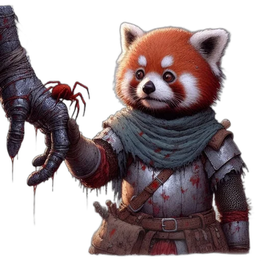 weapon, animal, creature, staff transparent PNG cut-out
