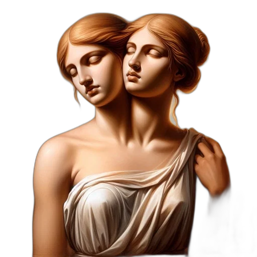 jewelry, dress, face, photorealistic transparent PNG cut-out