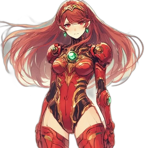 robot, weapon, dress, concept art transparent PNG cut-out