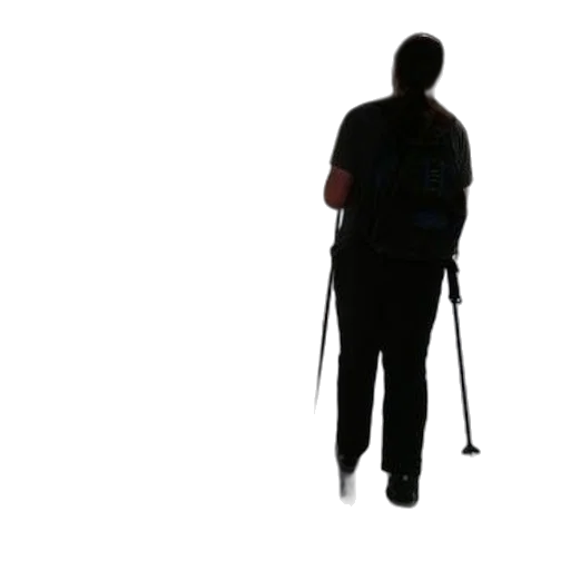 staff, umbrella, jacket, weapon transparent PNG cut-out