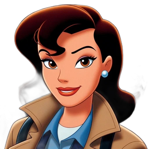 staff, face, jacket, jewelry transparent PNG cut-out