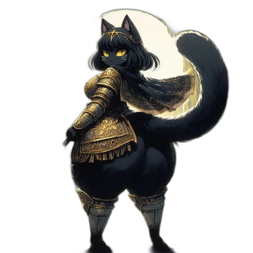 staff, dragon, dress, fantasy art transparent PNG cut-out