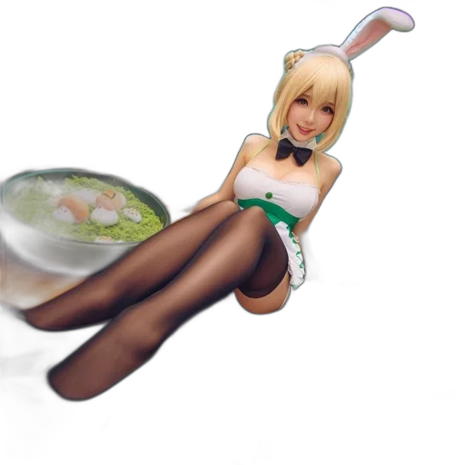 food, 3d render, photorealistic, pixel art transparent PNG cut-out
