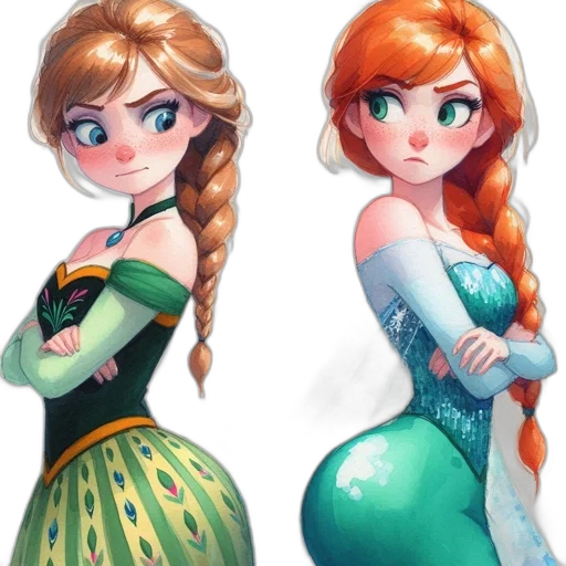 dress, fantasy art, concept art, cartoon transparent PNG cut-out