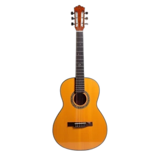 classical, guitar, natural, wood transparent PNG cut-out