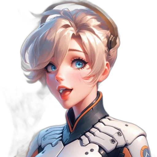 staff, face, robot, weapon transparent PNG cut-out