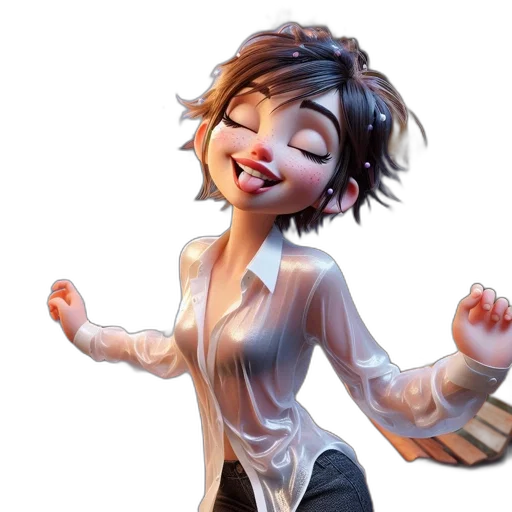 staff, concept art, 3d render, cartoon transparent PNG cut-out