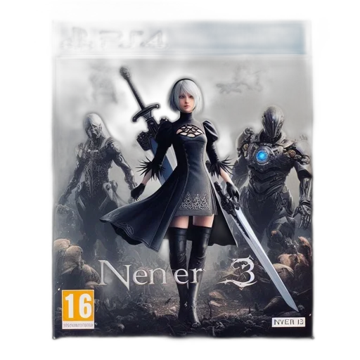 3d render, concept art, female, protagonist transparent PNG cut-out
