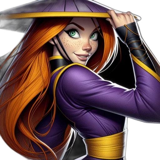 jacket, staff, fantasy art, concept art transparent PNG cut-out