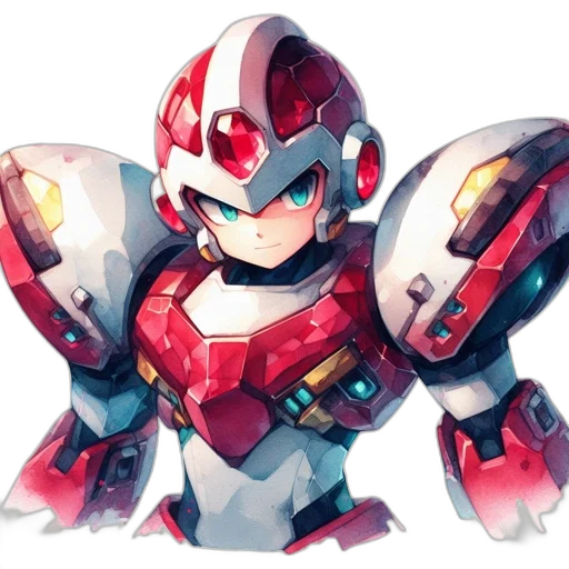 robot, concept art, pixel art, 3d render transparent PNG cut-out