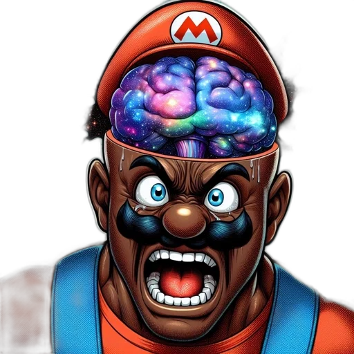 face, mask, concept art, comic book art transparent PNG cut-out