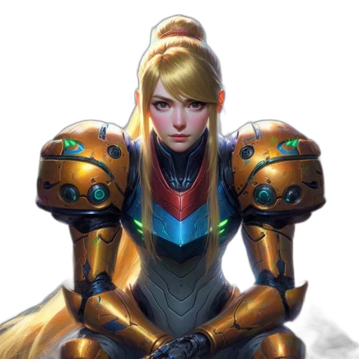 robot, weapon, face, staff transparent PNG cut-out