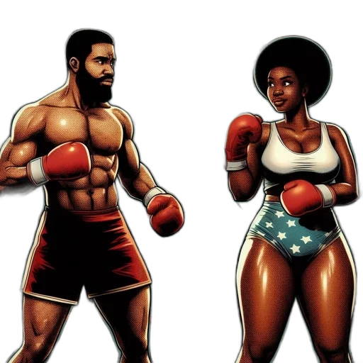 comic book art, concept art, cartoon, male transparent PNG cut-out