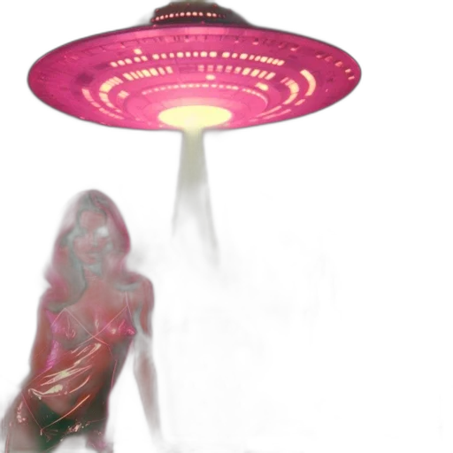 umbrella, staff, creature, dress transparent PNG cut-out