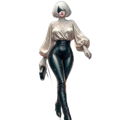 staff, concept art, comic book art, 3d render transparent PNG cut-out
