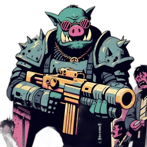 weapon, comic book art, concept art, anthropomorphic transparent PNG cut-out