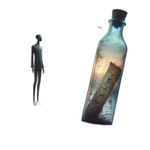 bottle, staff, weapon, sword transparent PNG cut-out