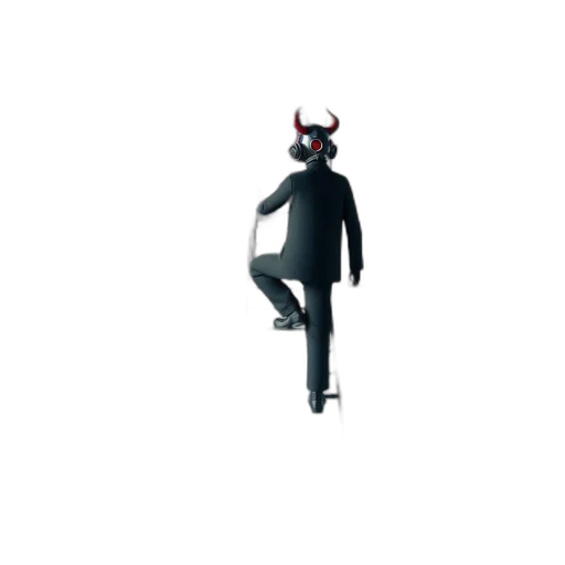 creature, staff, mask, robot transparent PNG cut-out