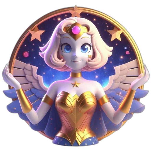 staff, jewelry, crown, fantasy art transparent PNG cut-out