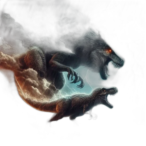 dragon, creature, mask, animal transparent PNG cut-out