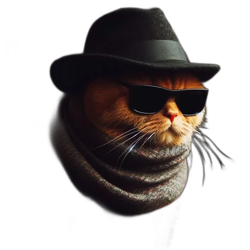 hat, animal, mask, jacket transparent PNG cut-out