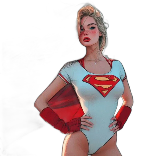 dress, comic book art, concept art, photorealistic transparent PNG cut-out