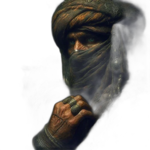 mask, face, weapon, staff transparent PNG cut-out