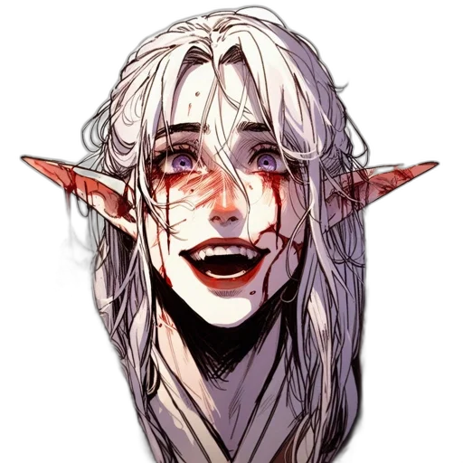 face, mask, creature, staff transparent PNG cut-out