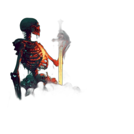sword, staff, robot, weapon transparent PNG cut-out