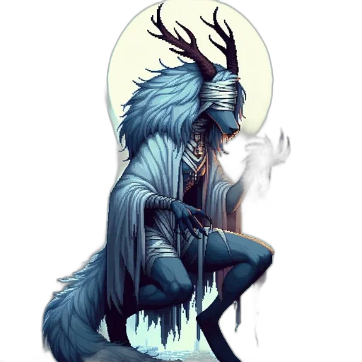 dragon, creature, staff, animal transparent PNG cut-out