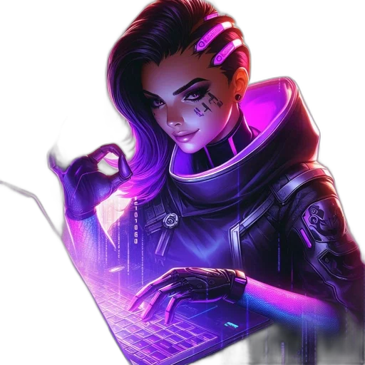 jacket, staff, robot, weapon transparent PNG cut-out