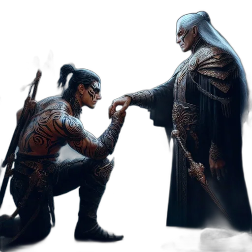 sword, concept art, fantasy art, comic book art transparent PNG cut-out