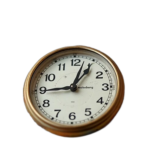 jewelry, 3d render, photorealistic, clock transparent PNG cut-out