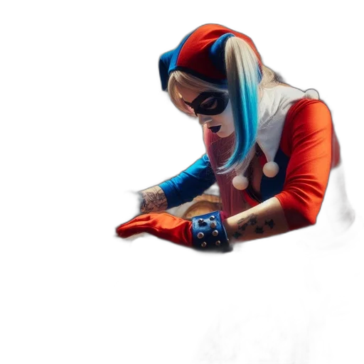 weapon, mask, face, jacket transparent PNG cut-out